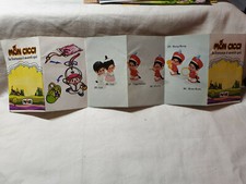 CARTINA DEPLIANT MONCICCI' POLISTIL anni 80