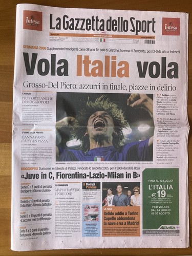Gazzetta dello sport luglio - gazzetta,