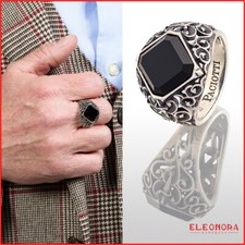 anello uomo in argento 925 % cesare paciotti chevalier da mignolo d'argento per