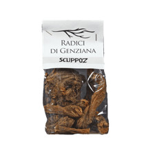 Radici di genziana selvatiche