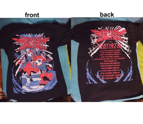 Maglietta babymetal world - babymetal,