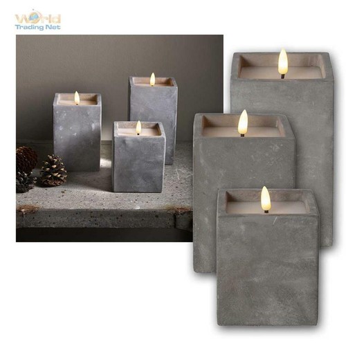 Candela led cemento - candela,