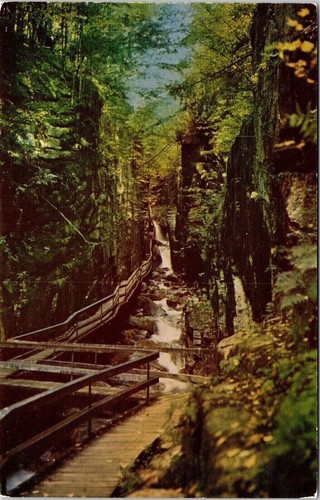 Cartolina flume gorge - cartolina,