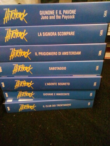 Collezione vhs alfred - collezione, 7