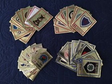 FOOTBALL 78 BADGE Footballers Panini 1978 CHOOSE sticker removed from the album