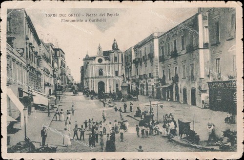 Ao540 cartolina torre del - torre,