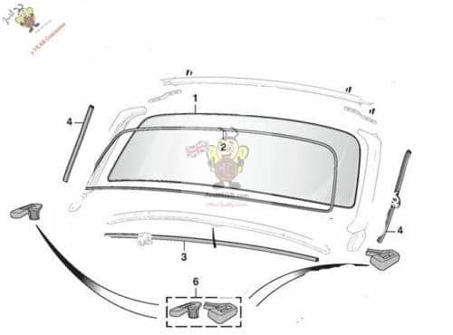 Hza5414k mgb roadster kit - hza5414k,