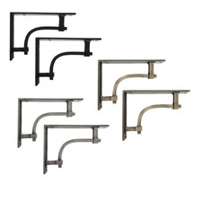 Coppia staffe mensola