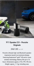Altoparlante Porsche 911 2.0