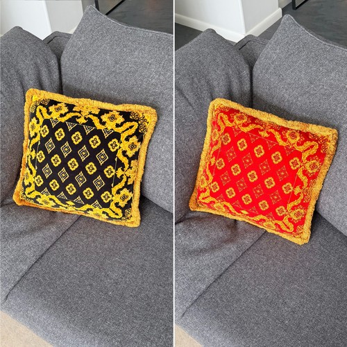 Gianni versace cuscino velluto - versace,