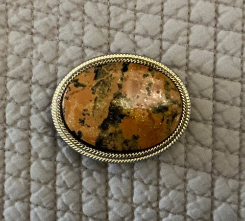 Vintage oval faux - vintage,