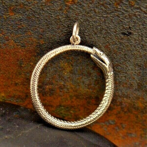 Collana ouroboros ciondolo - collana,