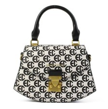 Borsa Enrico Coveri con tracolla borsetta da donna firmata rigida con logo