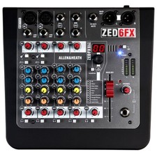 ALLEN & HEATH ZED-6FX Mixer 6