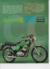 advertising Pubblicità-MOTO BENELLI 125 CROSS-125 2C-1972-MOTOITALIANE EPOCA