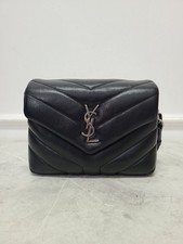 Saint Laurent Black Silver YSL