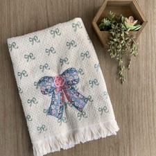 Applique fiocco asciugamano