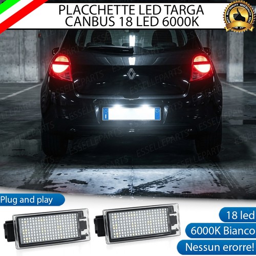 Placchette led luci targa - placchette,