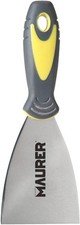 SPATOLA per STUCCO STUCCATORI MAURER Larghezza da 50mm o 80mm in Acciaio Inox