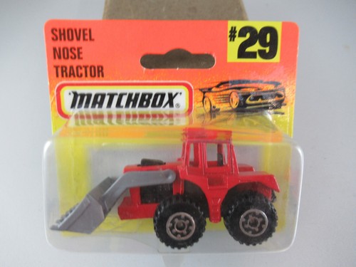 Trattore matchbox con pala - matchbox,