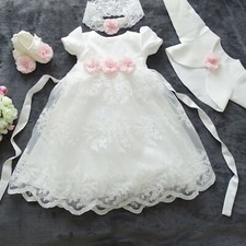 Abito da battesimo fascia