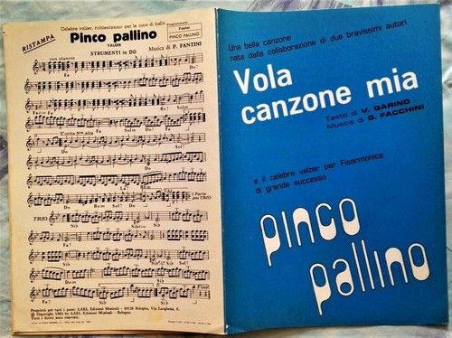 Spartiti canzoni vola - spartiti, e