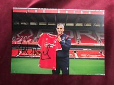 Autografo CHRIS HUGHTON-Nottingham Forest 20/21-53 Cappellini IRLANDA-Ex-Tottenham-AK