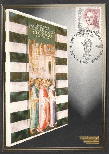 Cartolina poste italiane prato - italiane,