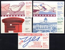 1984-86 £1,70 LIBRETTI (5)