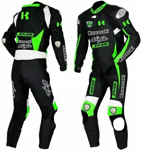 Tuta moto colore verde - tuta,