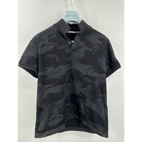 Polo moncler nera blu - polo, e