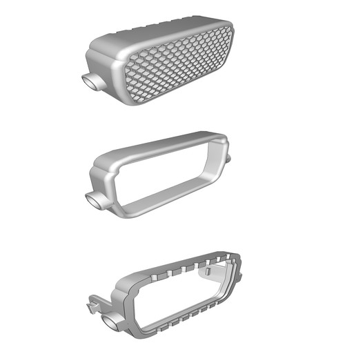 Adattatore griglia spot gel - griglia,