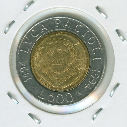500 lire del - , 1994