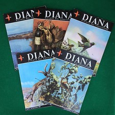 Rivista/Magazine (ITA) DIANA CACCIA (1963) 5 Riviste ANNATA , Editoriale Olimpia