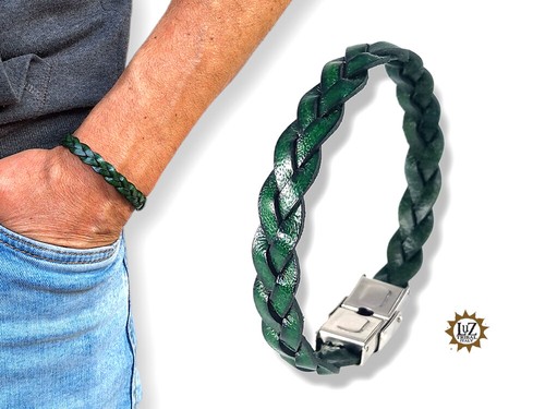 Bracciale uomo pelle - bracciale,