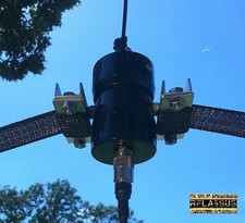 Antenna dipolo HF recinzione