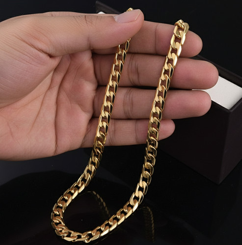 Collana oro kt catenina - in, 18