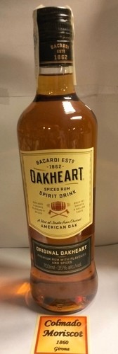 Ron bacardi oakheart spiced - bacardi,