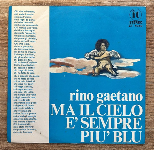 Rino gaetano cielo è - gaetano,