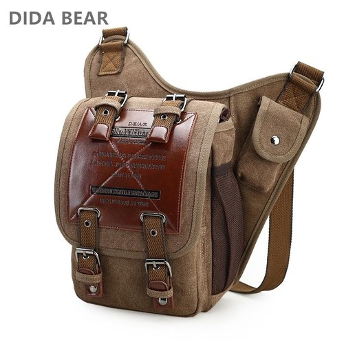 Borsa tracolla uomo tela - a, in