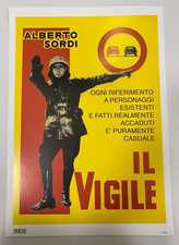Alberto Sordi IL VIGILE Poster