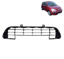 CITROEN C3 DAL 2005 AL 2009 GRIGLIA CENTRALE PARAURTI ANTERIORE INFERIORE NERA