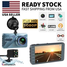 HD 1080P Car Dual Lens Dash