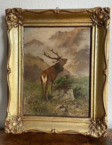 Dipinto olio georg berger - georg,