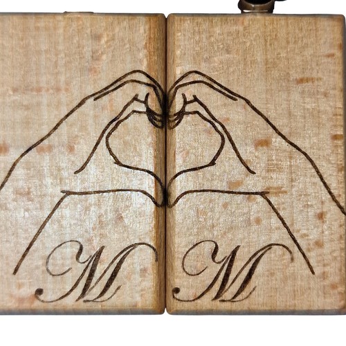 Portachiavi legno - 2,