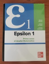 Libro Epsilon 1 analisi matematica