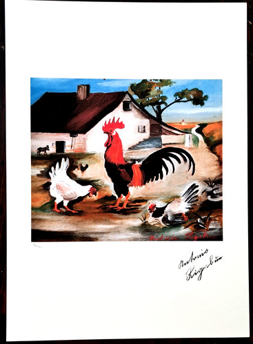 Antonio ligabue 70x50 cm - antonio, -70x50