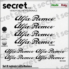 8 Adesivi Pinze Freno Alfa