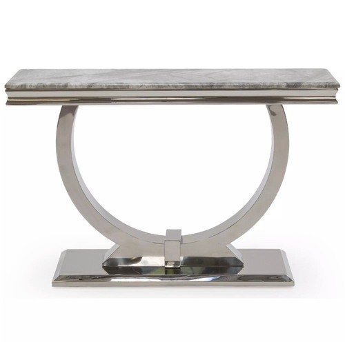 Tavolo consolle design acciaio