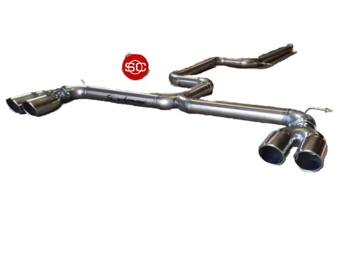 Scarico completo inox golf - inox, vw